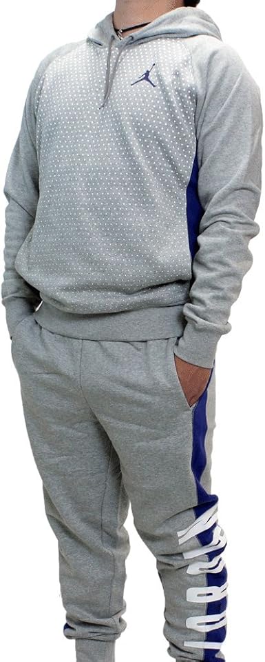 Amazon ジョーダン セットアップ Nike Jordan ナイキ ジョーダン メンズ スウェット上下セット パーカー パンツ グラフィック プルオーバー フーディー パンツ M Grey Royal トレーナー パーカー 通販