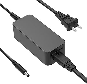 UL Listed AC Charger Adapter Fit for Dell Inspiron 3585 5593 3590 3583 3580 3493 3593 3780 3781 3785 3793 Laptop Power Supply Cord