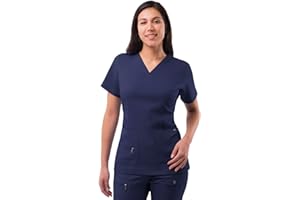 ADAR UNIFORMS Adar Pro Scrubs for Women - Elevated V-Neck Scrub Top