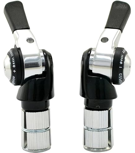 Amazon.com: microSHIFT | Bar End Shifter Set | 9-Speed Road