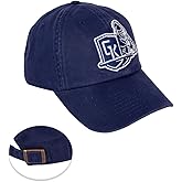 Desert Cactus State University of Geneseo Baseball Hat SUNY Knights Brimmed Embroidered Hats Cap Adjustable Cloth Strap Adult (Style A) Blue