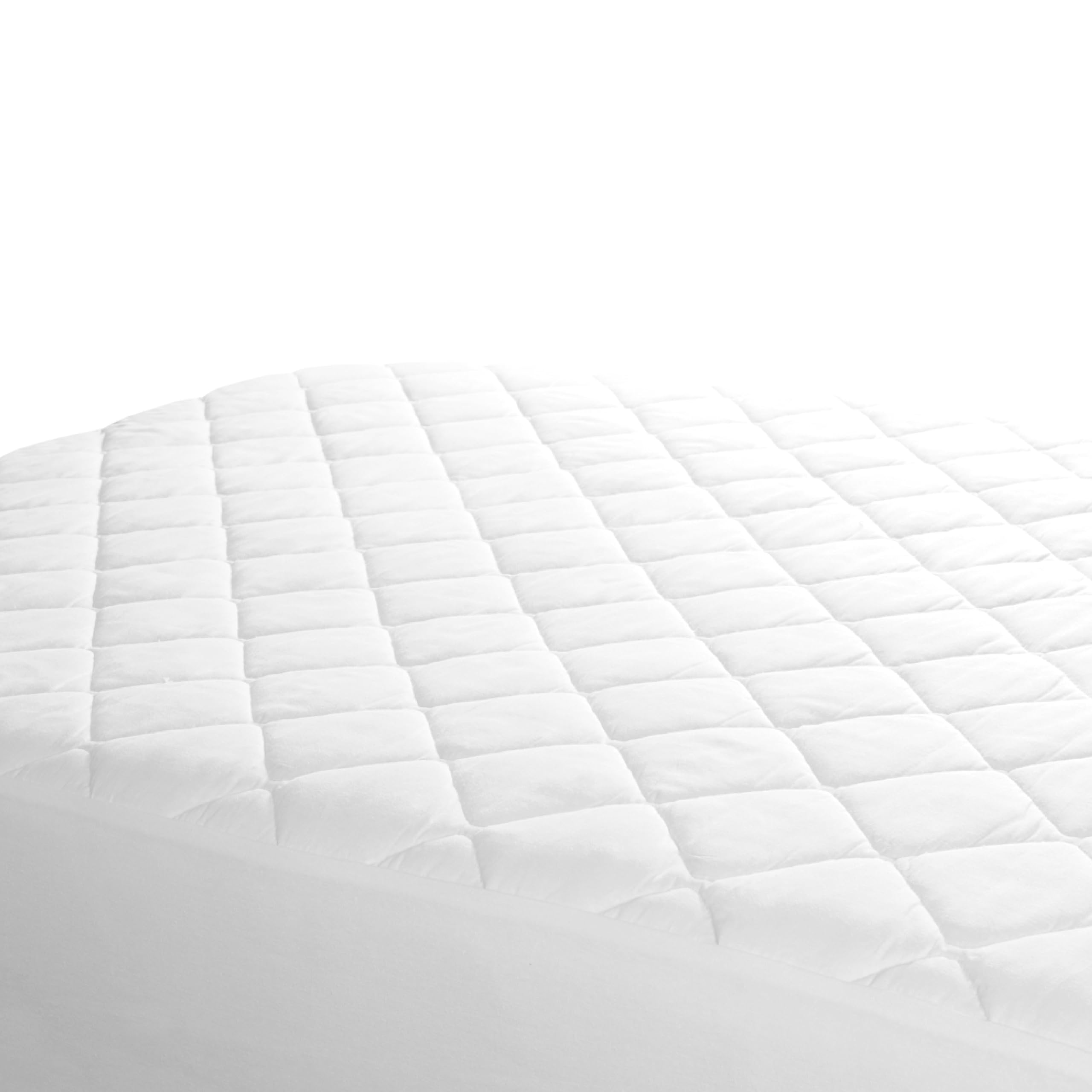 Linens Limited - King Size Mattress Protector, Anti Allergy Quilted Mattress Cover, Snug Fit, Soft and Luxurious, Durable, Easy to Clean
