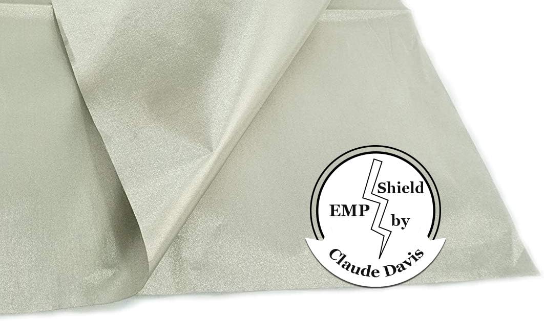 EMP Cloth:180" by 42.5".Protect Your Generator Form The Effects of an EMP or CME; RFID Blocking Cloth; EMP Protection Device; EMF Shielding; Power Generator Protection; Military Grade EMP Protection;