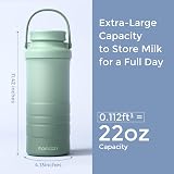 Momcozy 650ml Portable Breast Milk Cooler with 360° Cooling Green view 7