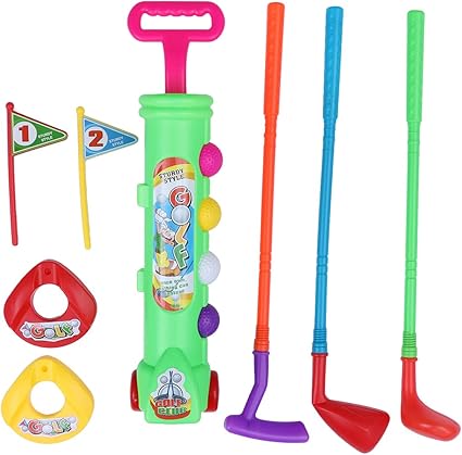 childrens plastic golf set