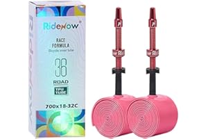 HSAYOLI RideNow 2PCS 700C x 18-32C / 32-47C (ALLRoad & Gravel) / MTB 29 inch x 1.9-2.5 TPU Inner Tubes with 45mm/65mm/85mm Presta Valves