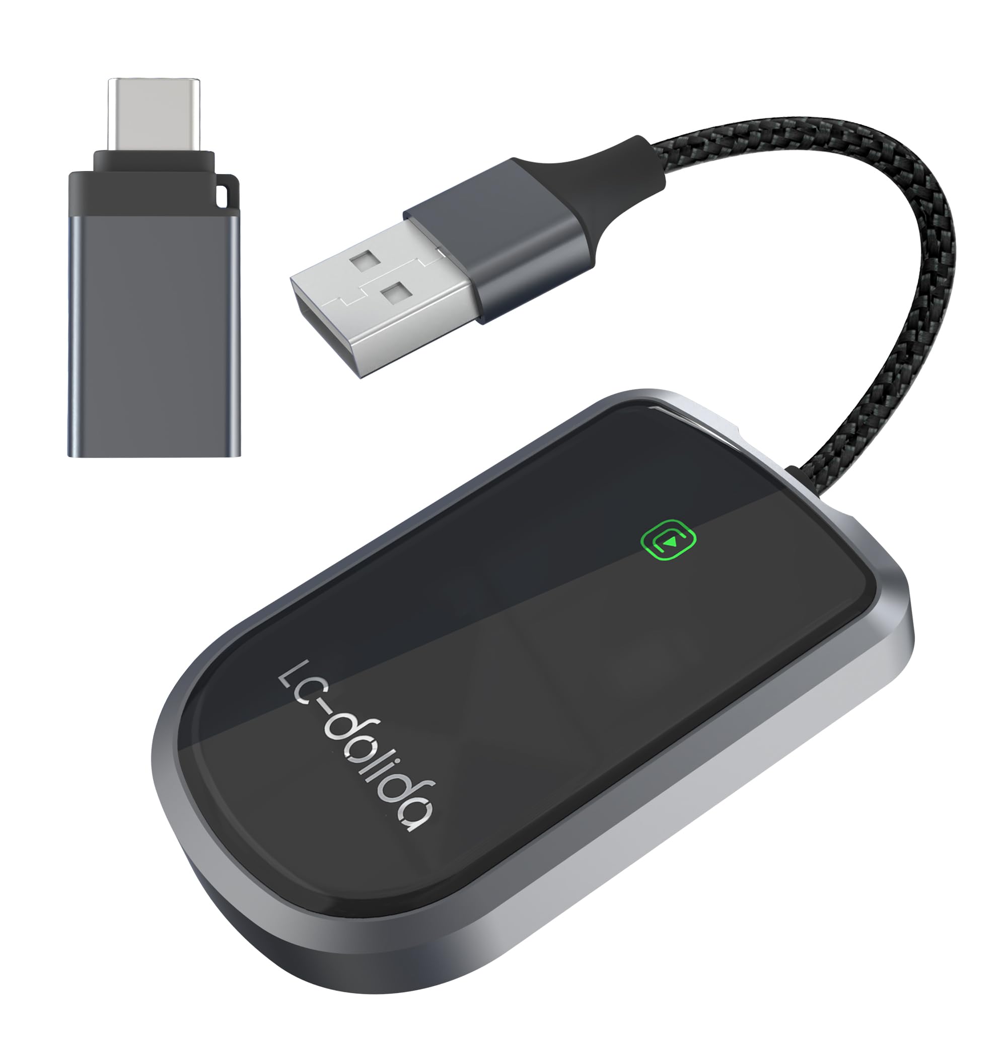 Photo 1 of LC-dolida Wireless CarPlay Adapter for Apple -Convert Wired to Wireless Adapter Dongle Cars, Plug and Play for iOS 10+&Cars 2017