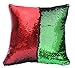 Fengheshun Pillow Case Reversible Sequins Double Color Changing Pillow Cover Throw Cushion Case 16