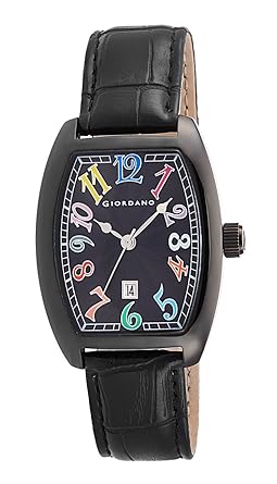 Giordano Analog Black Dial Mens Watch - 1552-04