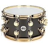 Collector's Series 8x14" Satin Black Brass Snare