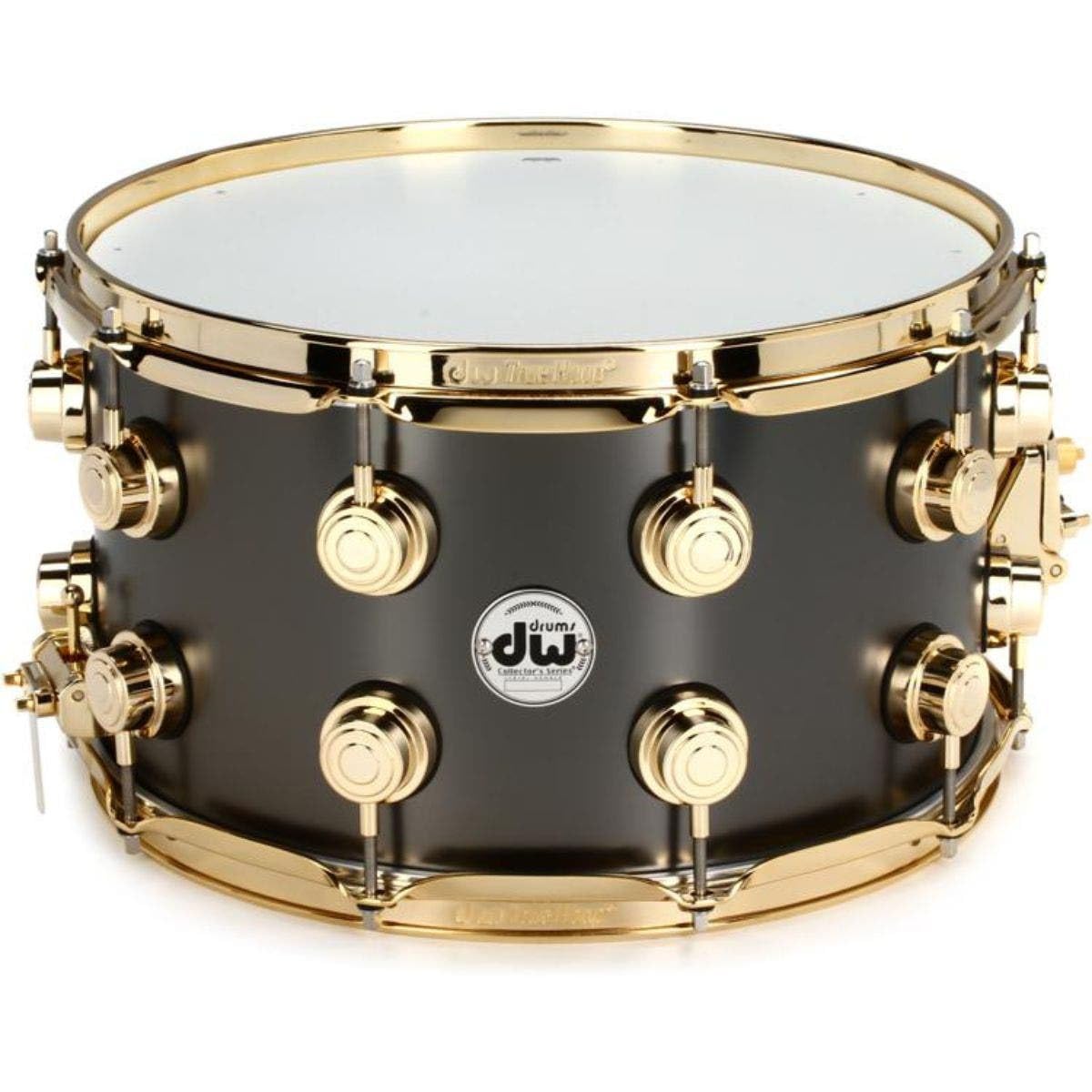 Collector's Series 8x14" Satin Black Brass Snare