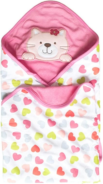 Vine Bebe Couvertures De Reception D Ete A Capuche Nouveau Ne Bebe Gigoteuse D Emmaillotage Swaddle Douillet Couverture Bebe Blanket Printemps Ete Chat Amazon Fr Bebes Puericulture