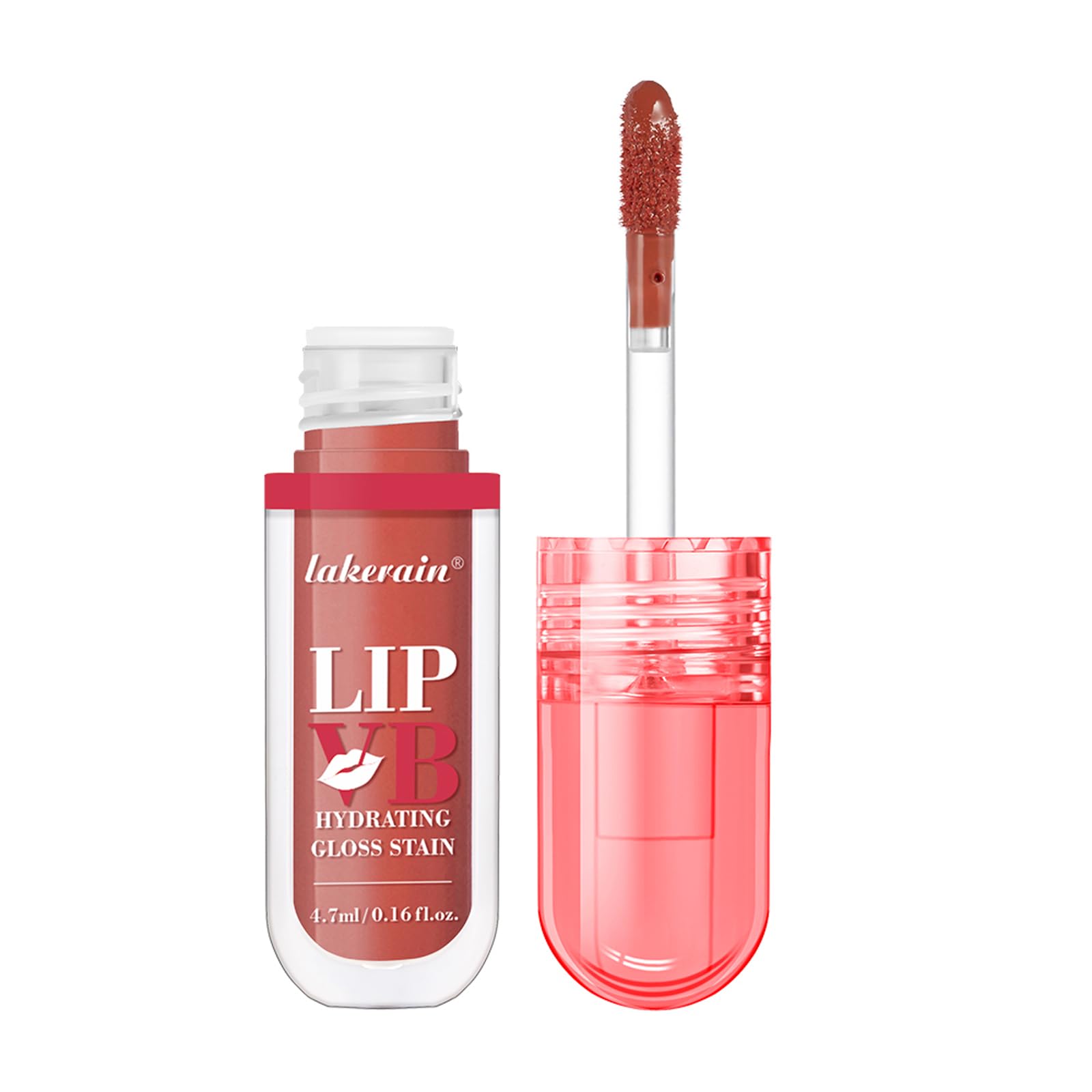 Photo 1 of LIP VB Hydrating Gloss Stain – Lip Tint Gloss with 12HR Hydration Long-Lasting Moisture & Shine, Smooth Lip Stain with Glossy Finish, Non-Sticky, Rich Color for All Skin Tones (#1 HYDRA HONEY, 1)