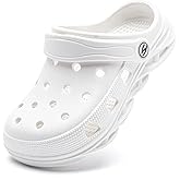 HOBIBEAR Boys and Girls Classic Graphic Garden Clogs Slip on Water Shoes(Toddler/Little Kids/Big Kids)