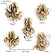 Kalyss 12 inch Short Wavy Culry Ponytail Handmade Braid Hair Extension With Claw Clip In Hairpiece
