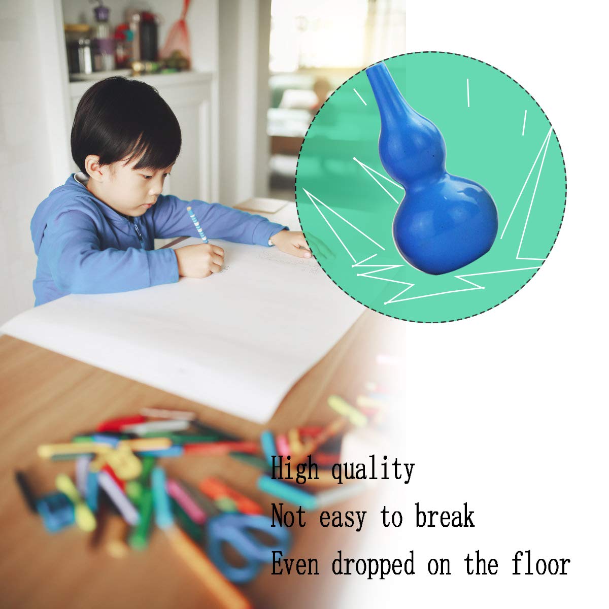 Kleinkinder Wachsmalstifte Handflächengriff Wachsmalstifte, 12 Farben Zeichenstift Wachsmalstifte Stapelbares Spielzeug für Kleinkinder und Kinder, Sicher und Nicht toxisch