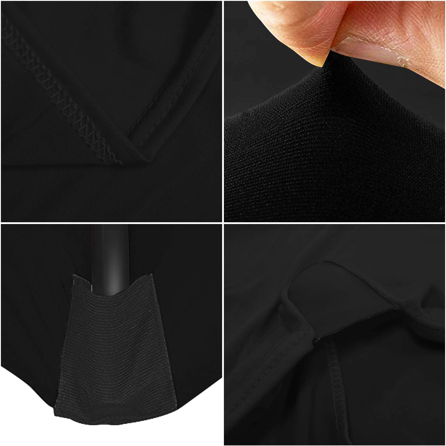 ABCCANOPY Spandex Tablecloths for 6 ft Home Rectangular Table Fitted Stretch Table Cover Polyester Tablecover Lash Bed Cover Table Toppers Massage Table Cover: Home & Kitchen