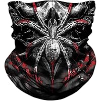 JOEYOUNG Seamless Face Mask for Men Women - Animal Hunting Half Face Mask, Fishing Scarf, 3D Neck Gaiter UV Sun Mask…