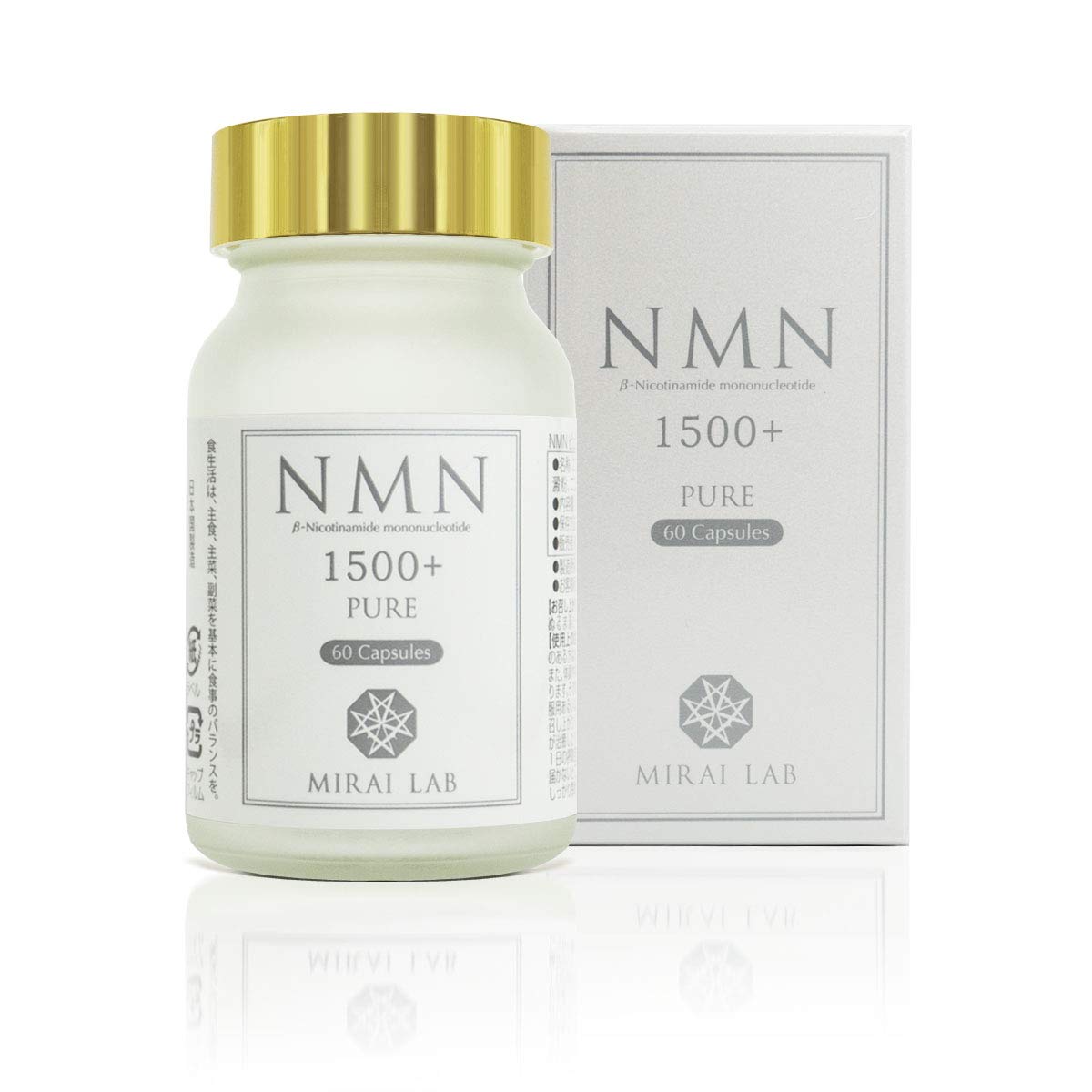 NMN β-Nicotinamide Mononucleotide 1500 Pure Plus