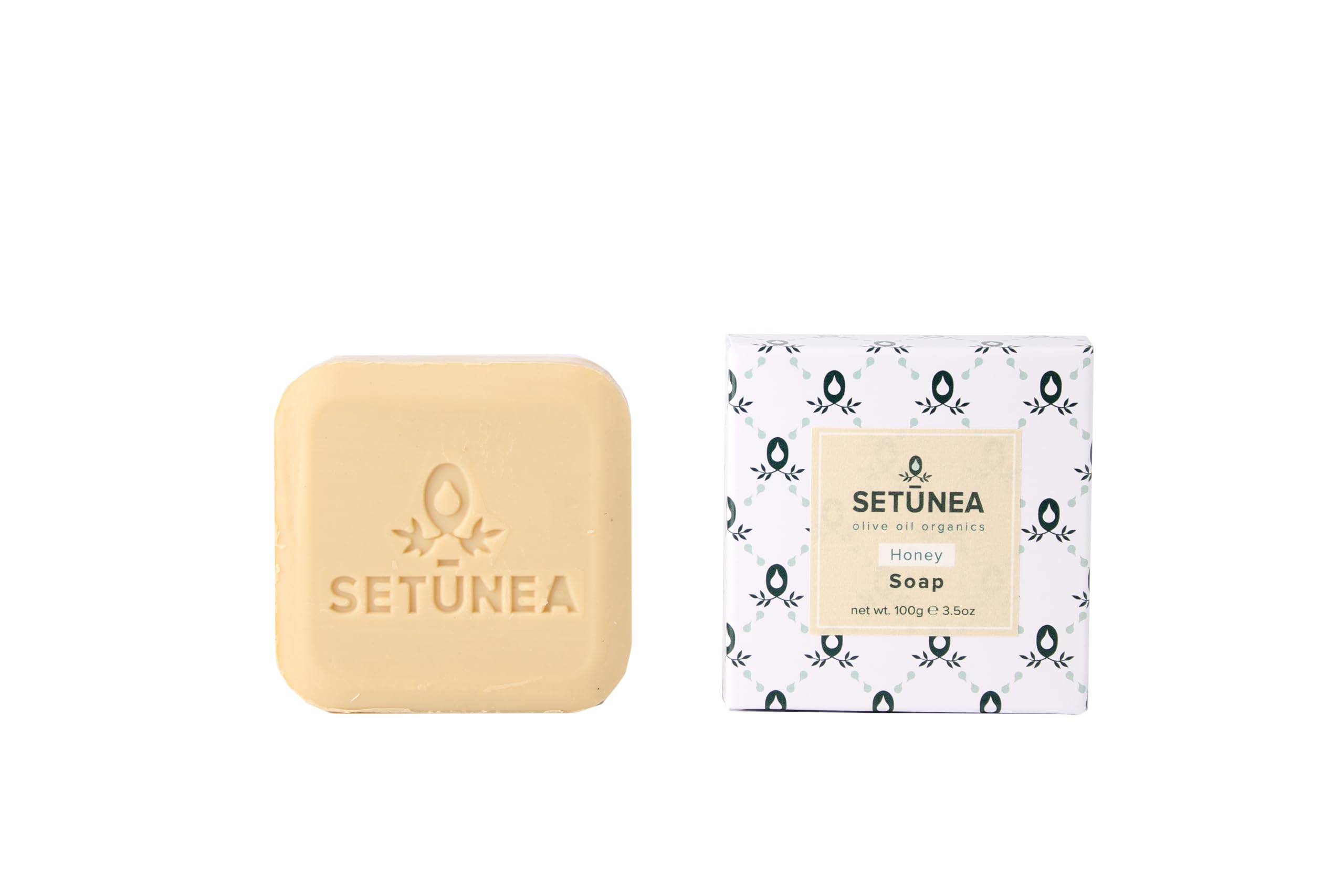 Setunea Organic Olive Oil and Honey Soap Bar 2 x 100g