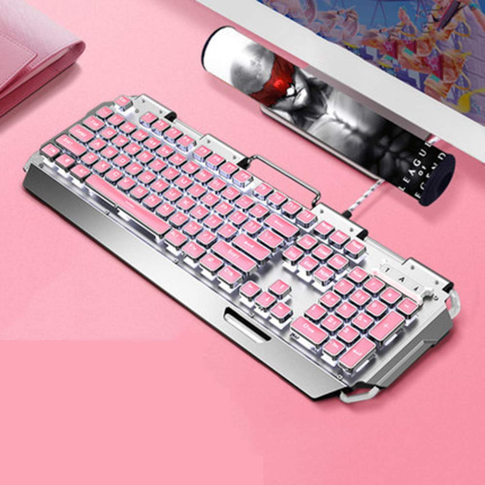 Buy Gaming Keyboard Pink Gaming Keyboard and Mouse Rainbow Keyboard