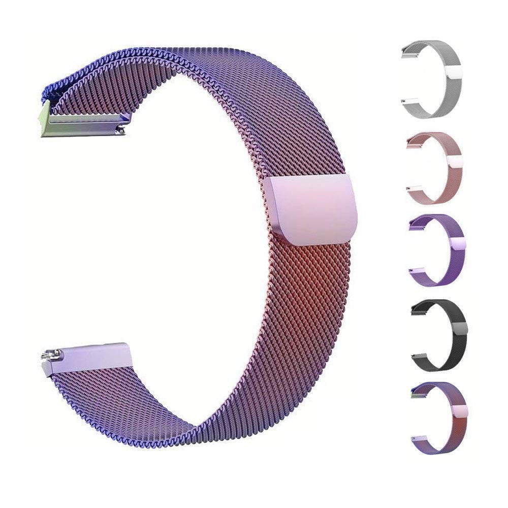 ChicGuide Fitbit Versa Armband, Milanese Fitbit Versa Ersatzarmband Edelstahl Fitbit Versa Armbänder (Bunt, Small)
