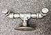 Industrial Pipe Hooks Wall Art, Steampunk black pipe coat hook, towel hook, industrial hook, rustic coat rack, hanger, entryway hat hook (Silver)