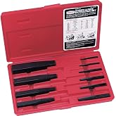 Stanley Proto J9500B Proto 10PC Screw Extractor, Red, Standard
