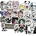Valloowink Laptop Stickers,Vinly Stickers for Laptop Luggage Car,Waterproof Removable … (25 PCS)