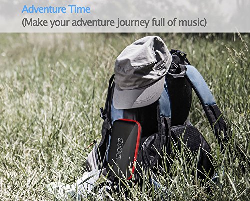 DOSS Speaker Case, UtechSmart Premium PU Leather Shockproof Waterproof Carrying EVA Case Cover Storage Pouch Bag for DOSS Bluetooth Speaker - Thumbnail 5