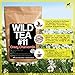 Chamomile Mint Tea, Wild Tea #11 Premium Whole Chamomile Flowers with Spearmint - Naturally Grown Ingredients (4 ounce)