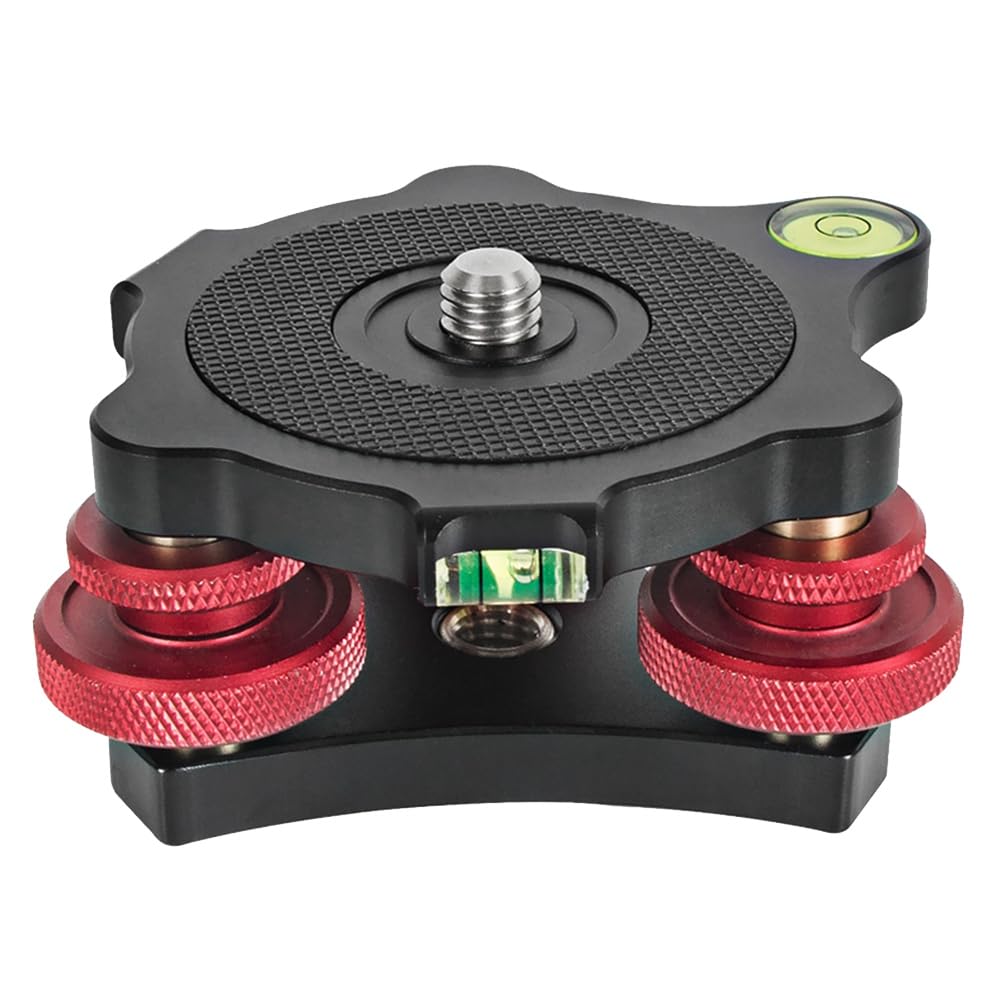 Sudemota 1 Piece Swivel Levelling Plate DSLR Camera Accessories Adjustment Table Base Levelling Adjustment Base