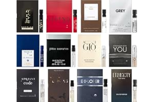 JRoBeauty Men's Popular Designer Fragrance Sampler (6 count) - Lot of Cologne Sample Vials