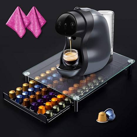 Masthome Nespresso Capsule Holder 60pcs Pod Storage Drawer