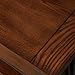 Leick Home 11262 Ironcraft Mantel Height Rustic Bookcase with Drawer Storage, 12