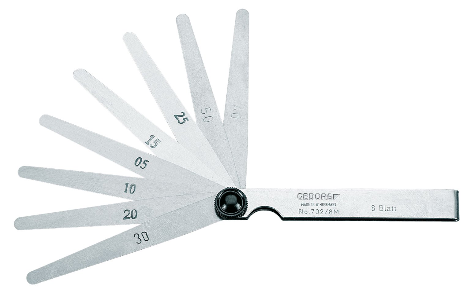 Gedore Feeler gauge fans 0.1-0.5 mm. — image 1