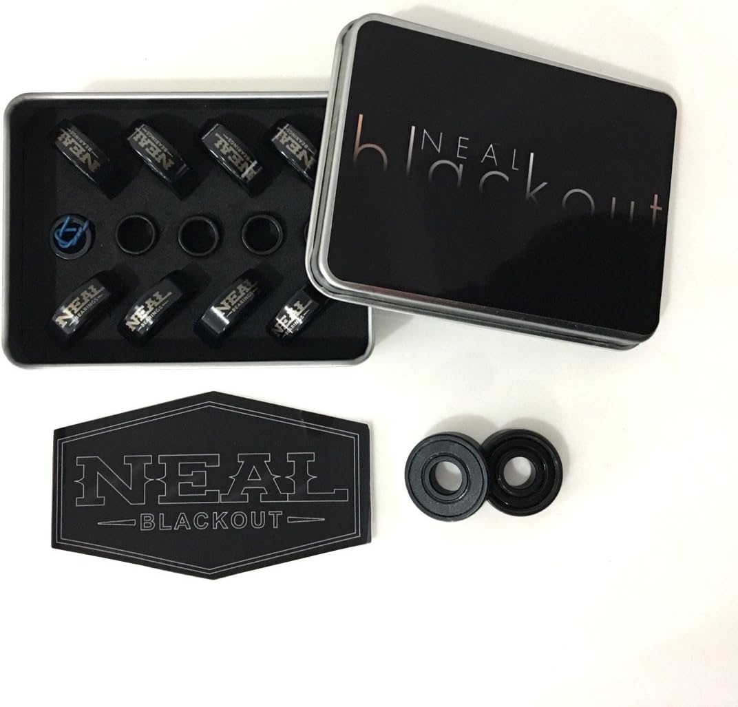 Neal Precision Skate Bearings / 3 Different Types - Ceramic - Swiss - Titanium / 608rs - Skateboard - Longboard - Inline - Scooter. The Best Bearings Guaranteed.