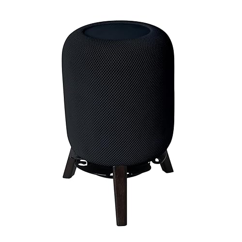 shinar Real Wood Desktop Speaker Stands,Table Desk Stand Compatible for  Homepod 1st/2nd gen (2023 Released) wi