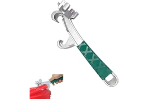 Multi-Function Metal Bucket Opener,Aluminum Barrel Wrench,5 Gallon Lid Opener for Opening 10-55 Gallon Drums,Suitable for 2 I