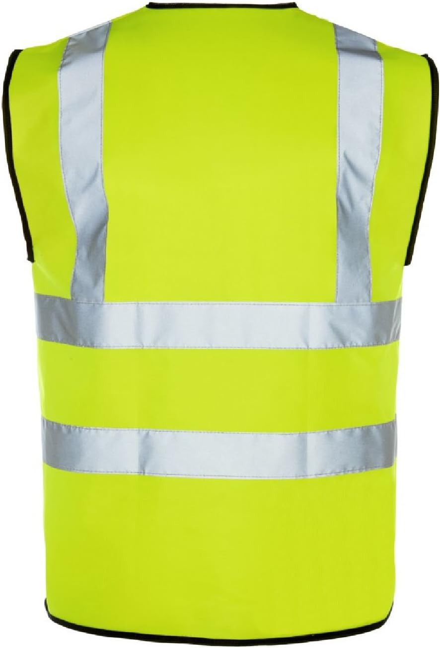 10 PACK B SEEN Yellow Hi Vis Vest EN471 Class 2 Safety Vest WCENG SIZES S6xl Business