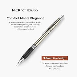Nicpro RG1000 0.5 mm Art Mechanical Pencil Set in