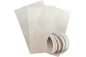 ZMRU 40Pcs Mulberry Paper Sheets for Craft, Rice Paper for Decoupage, Paper Lanterns, Hand Printing, Cards and Invitations, Gift Wrap(Cream)