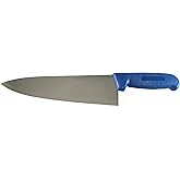 Cozzini Cutlery Imports 8" Chef Knife Assorted Colors and Packs - Razor Sharp Commercial Kitchen Cutlery - Cook's Knives (Blue)