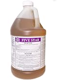 Five Star Chemicals Five Star - Star San - 1 Gallon (128 OZ) - Food-Grade High Foaming Acid Sanitizer, 8 Pound (Pack of 1)