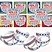 24 American Ninja Warrior Party Favor Stickers & 12 Stars Youth Wristbands
