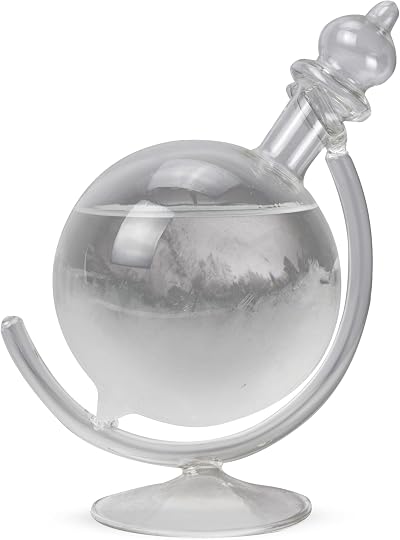 InGenious Globe Storm Glass Weather Forecast Nordic Style Ornament Barometer