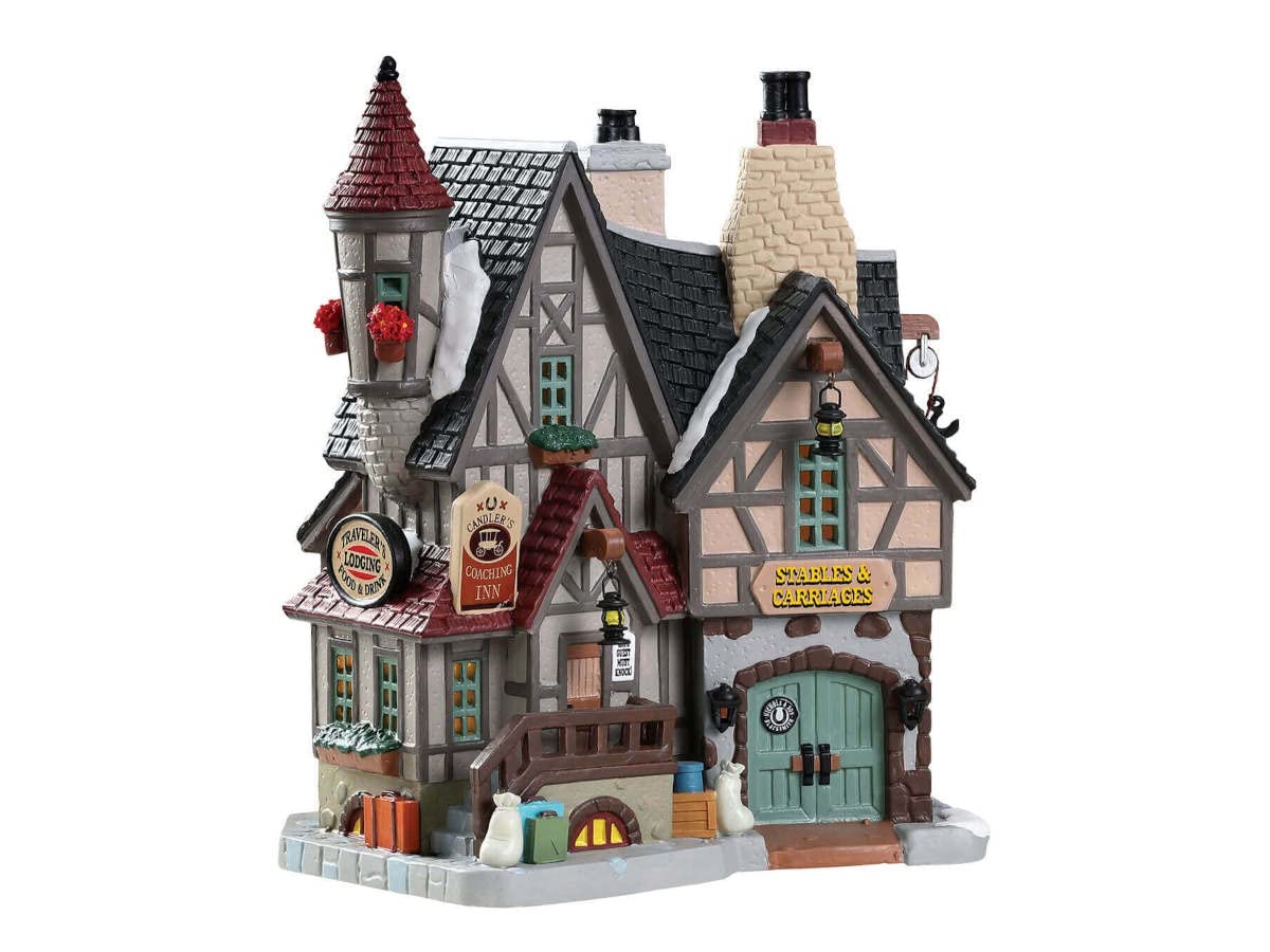 Lemax Christmas Village Candlers Coaching Inn
