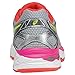 ASICS Women's Gel-Exalt 3 Running Shoe, Silver/Pink Glow/Flash Coral, 8.5 M US