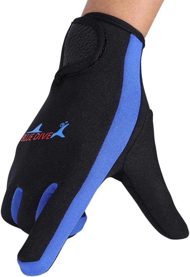 1Pair Water Sport Gloves 1.5mm Thick Neoprene Diving Gloves Scuba Diving Gloves Snorkeling Kayaking Surfing Watersport Gloves for Winter Swimming, Rafting, Canoeing : Sports & Outdoors