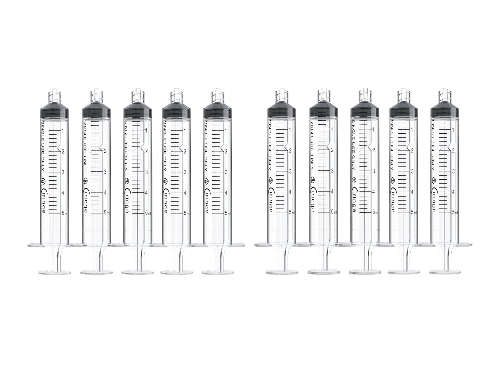 Ciringe 5 ml Lock Syringe - Pack of 10 โ image 1